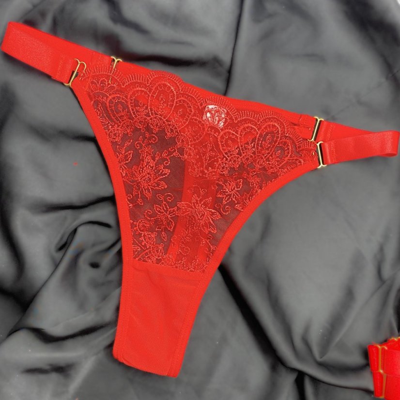 Marilyn red - Barva: Červená, Velikost: XL