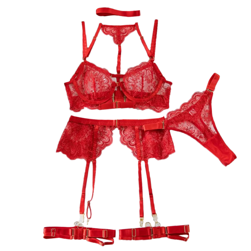 Marilyn red - Barva: Červená, Velikost: XL